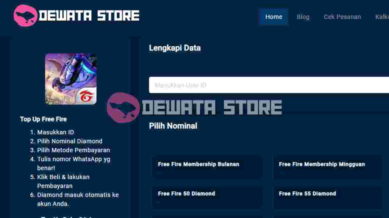 Membership_Free_Fire_Dewata_Store