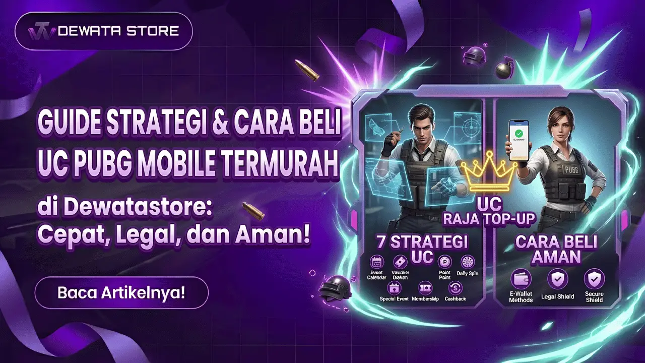 7 Strategi & Cara Beli UC PUBG Mobile Termurah di Dewatastore: Cepat, Legal, dan Aman!