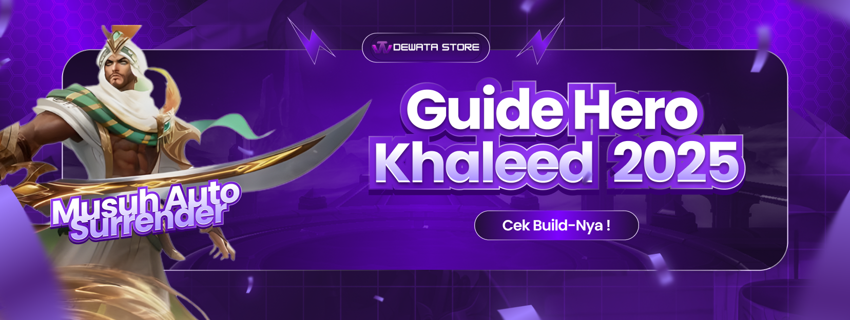 Guide Khaleed MLBB 2025: Dominasi EXP Lane dengan Build, Emblem, dan Strategi Pro Terbaru