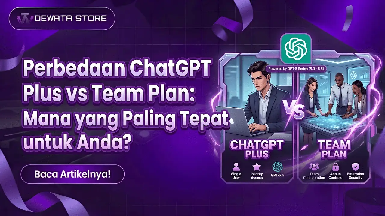 Perbedaan ChatGPT Plus vs Team Plan: Mana yang Paling Tepat untuk Anda?