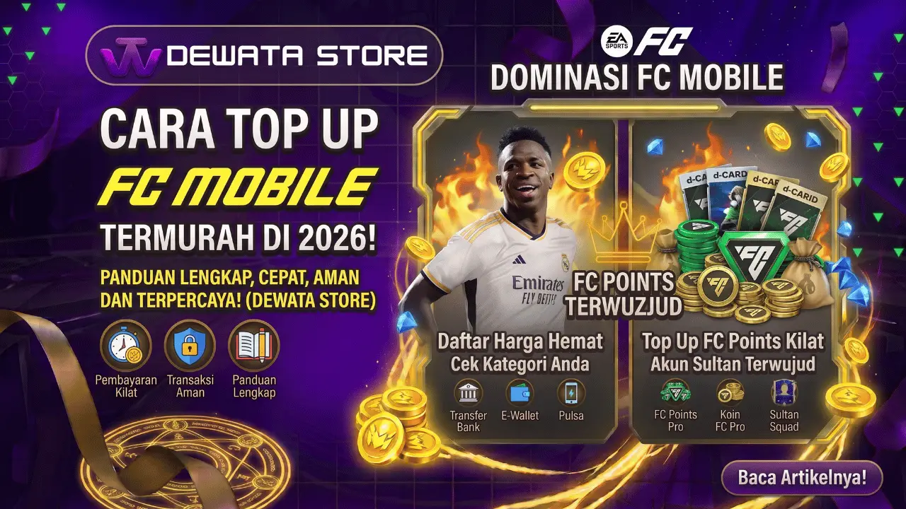 Cara Top Up FC Mobile Termurah di 2026: Panduan Lengkap, Cepat, dan Aman